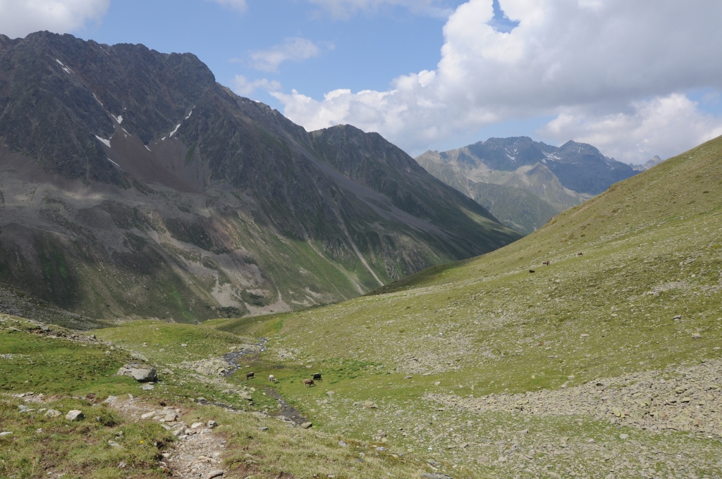 Durch das Zwieselbachtal zur Schweinfurter Hütte.